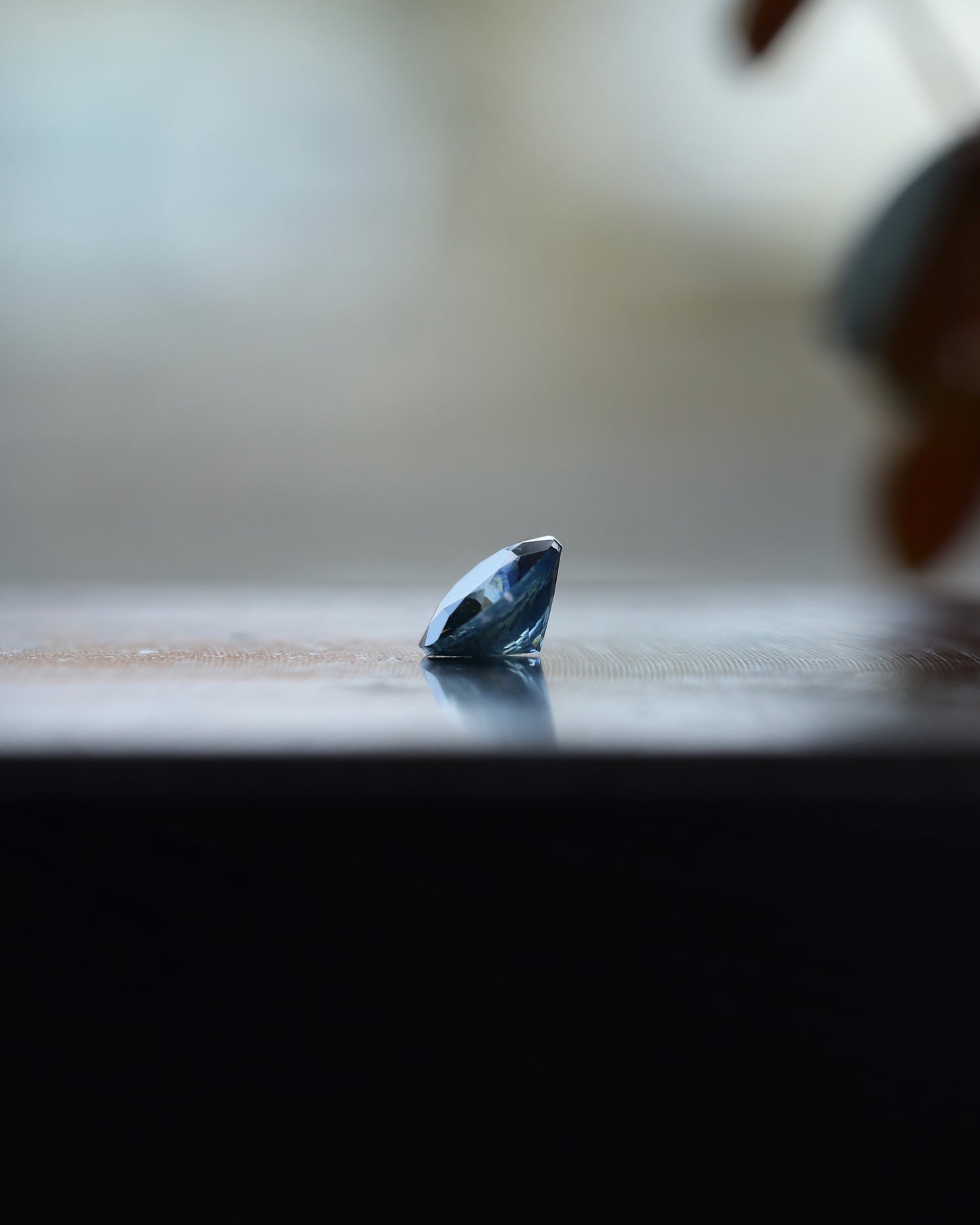 モンタナサファイア ルース 0.75ct