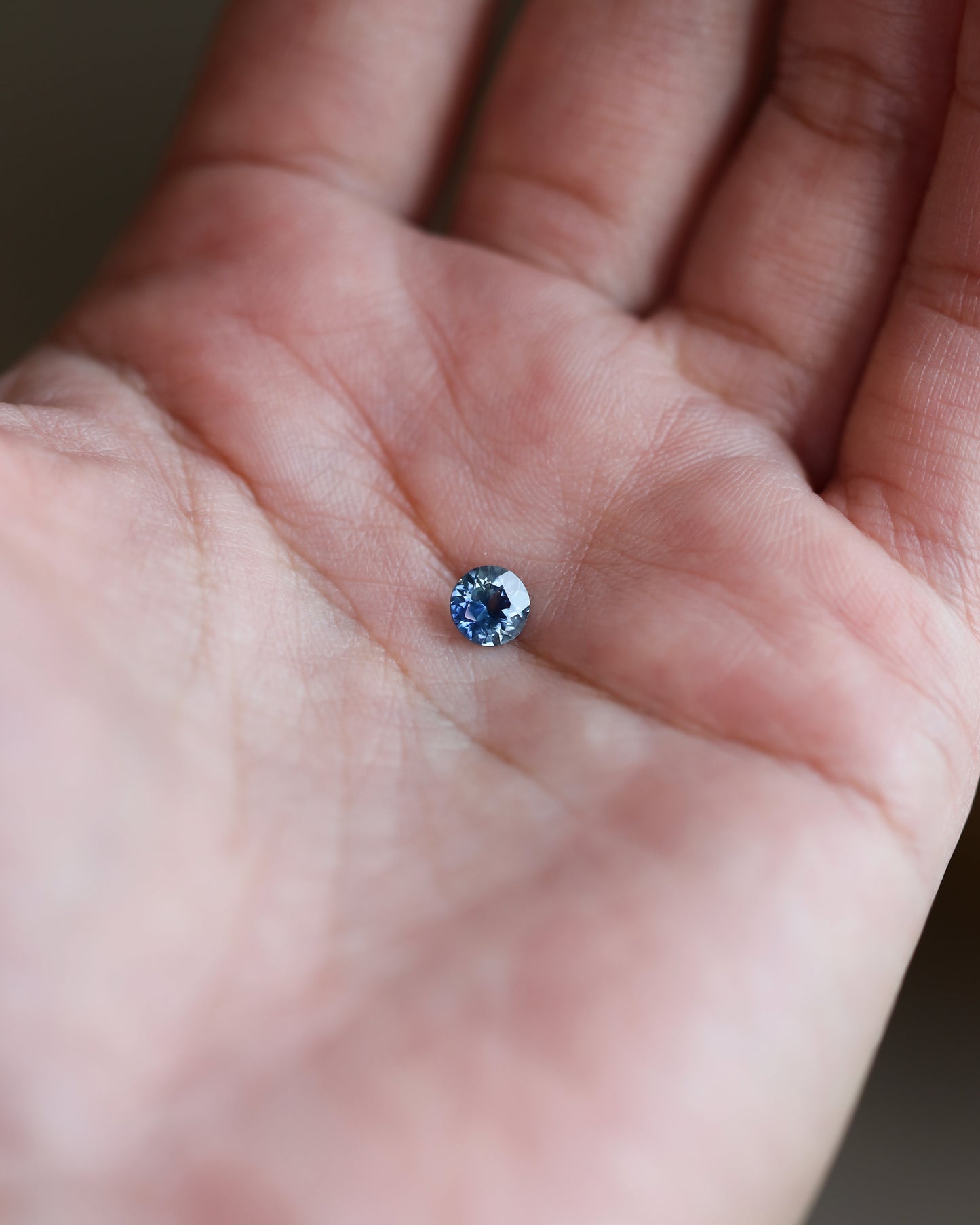 モンタナサファイア ルース 0.75ct