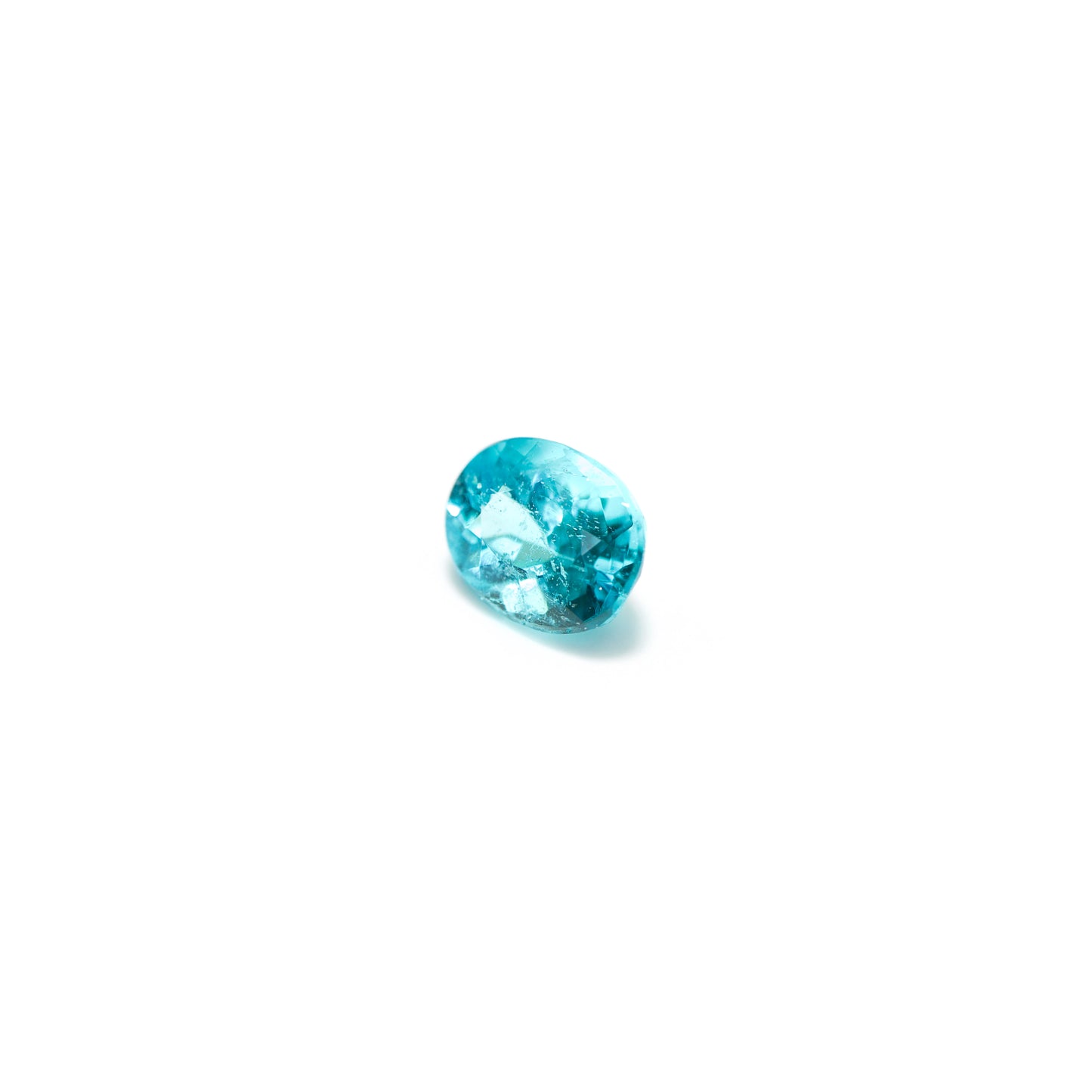 ブラジル産パライバトルマリン ルース 0.12ct 鑑別書付