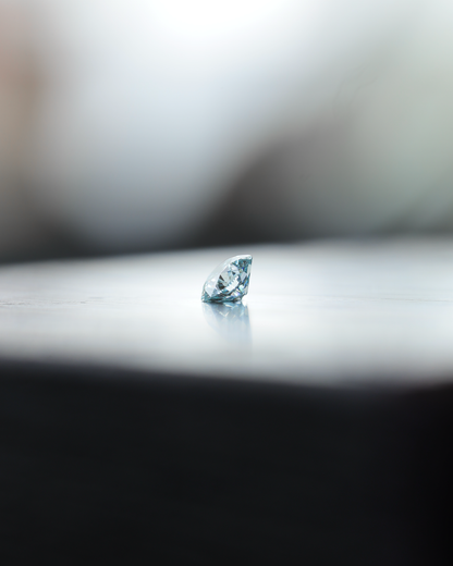 アイスブルーダイヤモンド　ルース　0.11ct