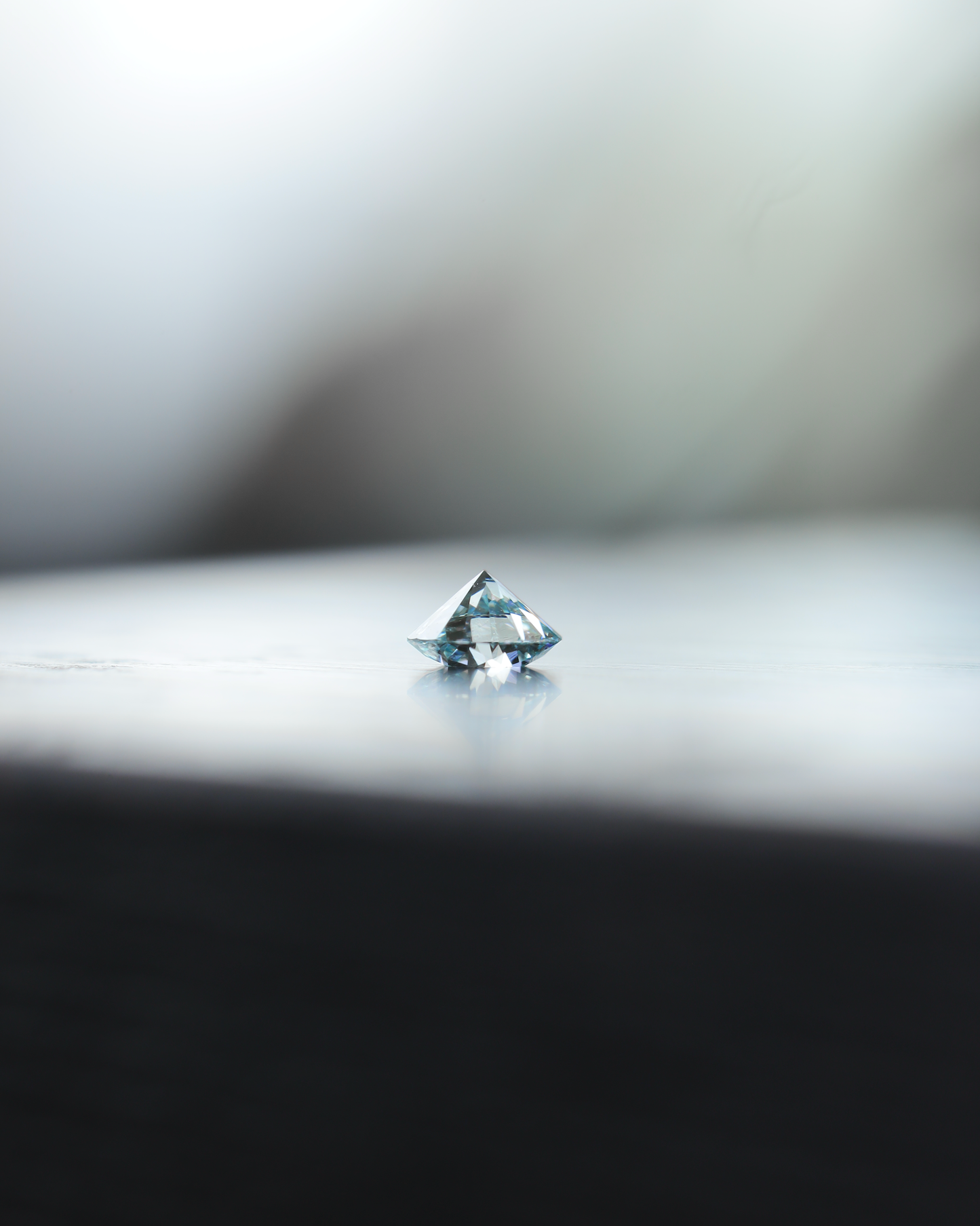 アイスブルーダイヤモンド　ルース　0.11ct