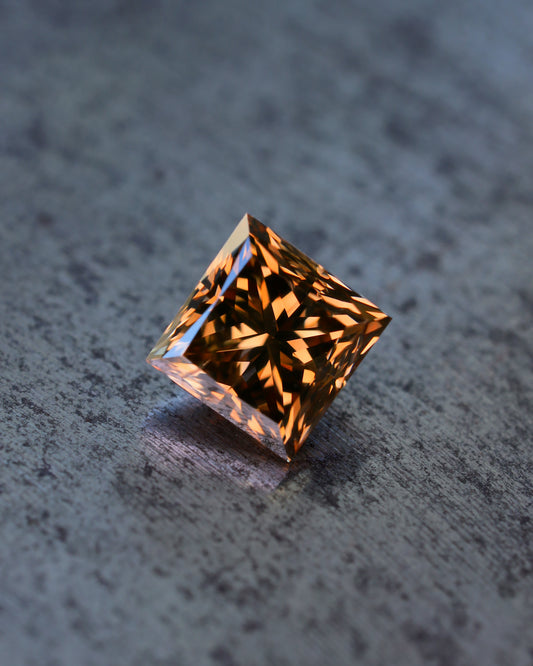 ファンシーダークブラウンダイヤモンド　ルース　1.073ct
