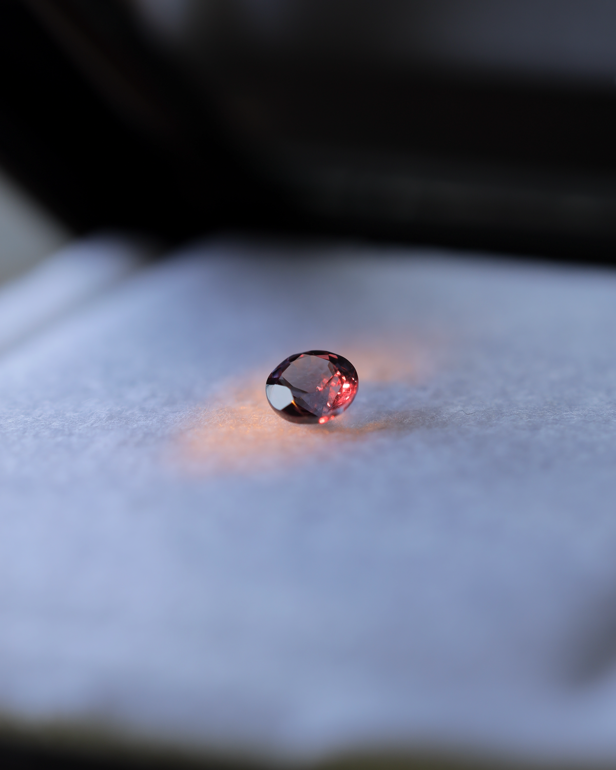 ベキリーブルーガーネット　ルース　0.41ct