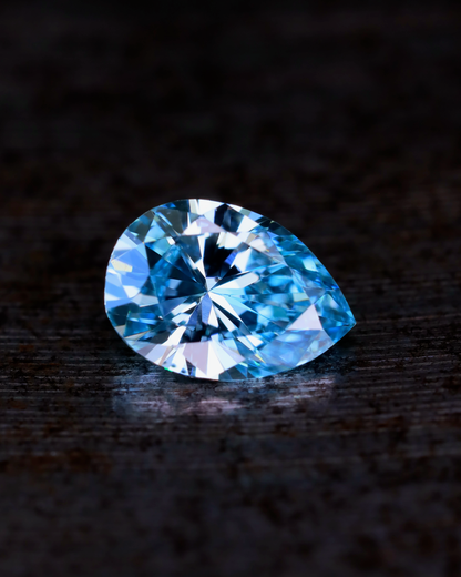 ファンシーインテンスグリーンブルーダイヤモンド(トリートメント)　ルース　0.294ct