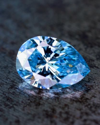 ファンシーインテンスグリーンブルーダイヤモンド(トリートメント)　ルース　0.294ct