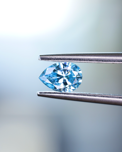 ファンシーインテンスグリーンブルーダイヤモンド(トリートメント)　ルース　0.294ct