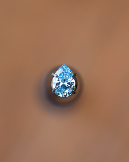 ファンシーインテンスグリーンブルーダイヤモンド(トリートメント)　ルース　0.294ct