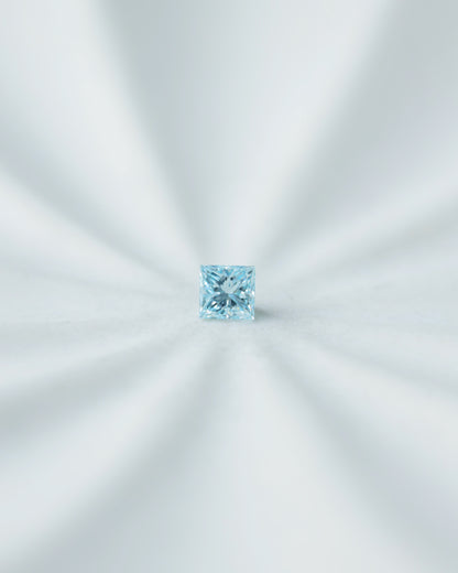 アイスブルーダイヤモンド　ルース　0.15ct