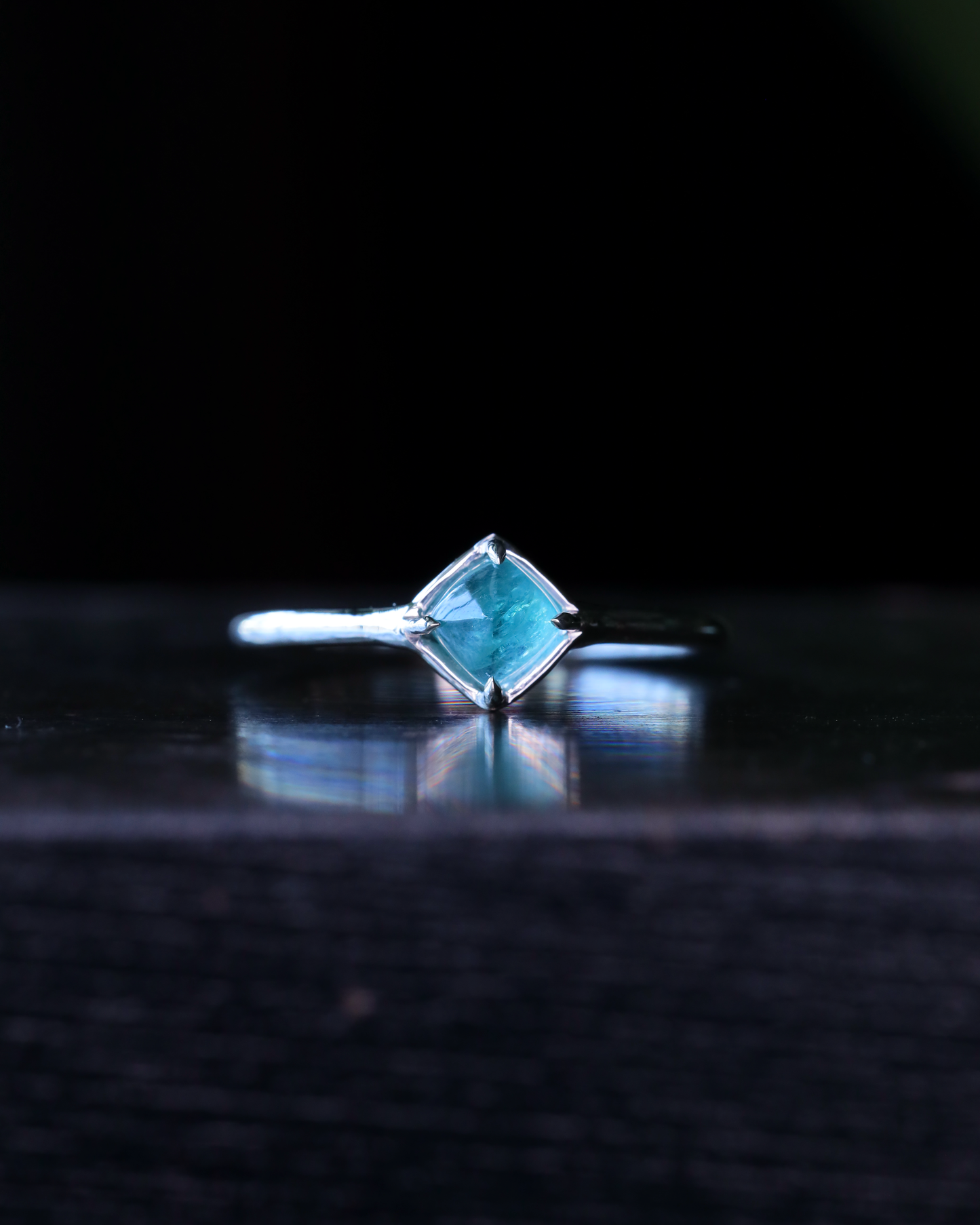 【店主手作り】グランディディエライトPtリング