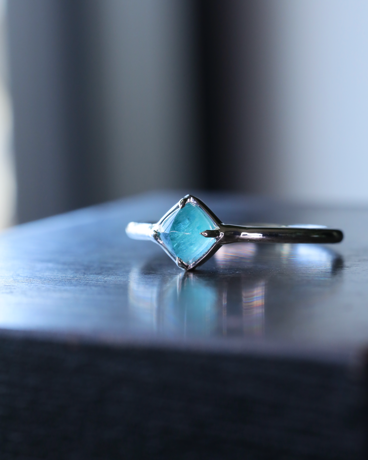 【店主手作り】グランディディエライトPtリング