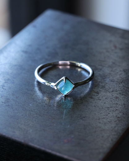 【店主手作り】グランディディエライトPtリング