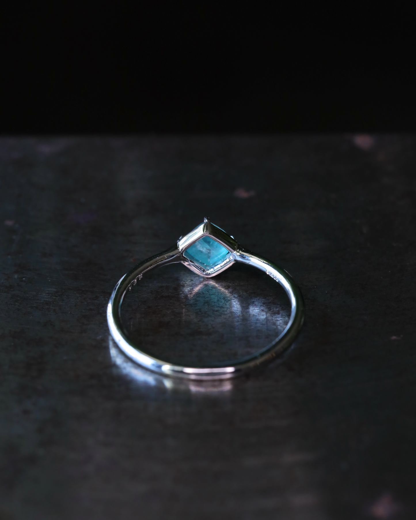 【店主手作り】グランディディエライトPtリング