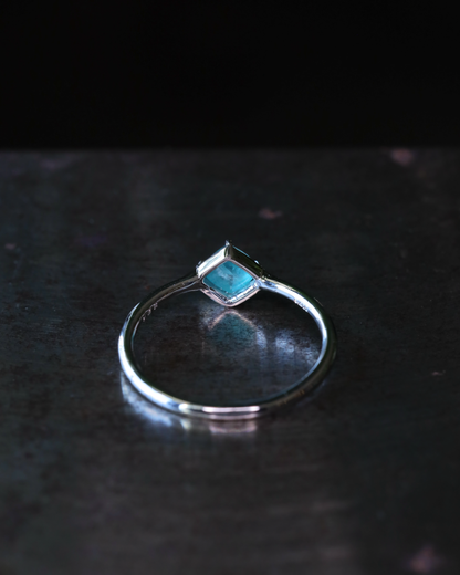 【店主手作り】グランディディエライトPtリング