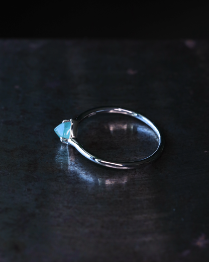 【店主手作り】グランディディエライトPtリング