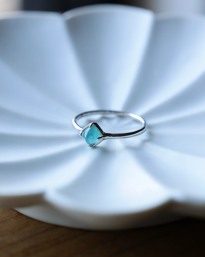 【店主手作り】グランディディエライトPtリング