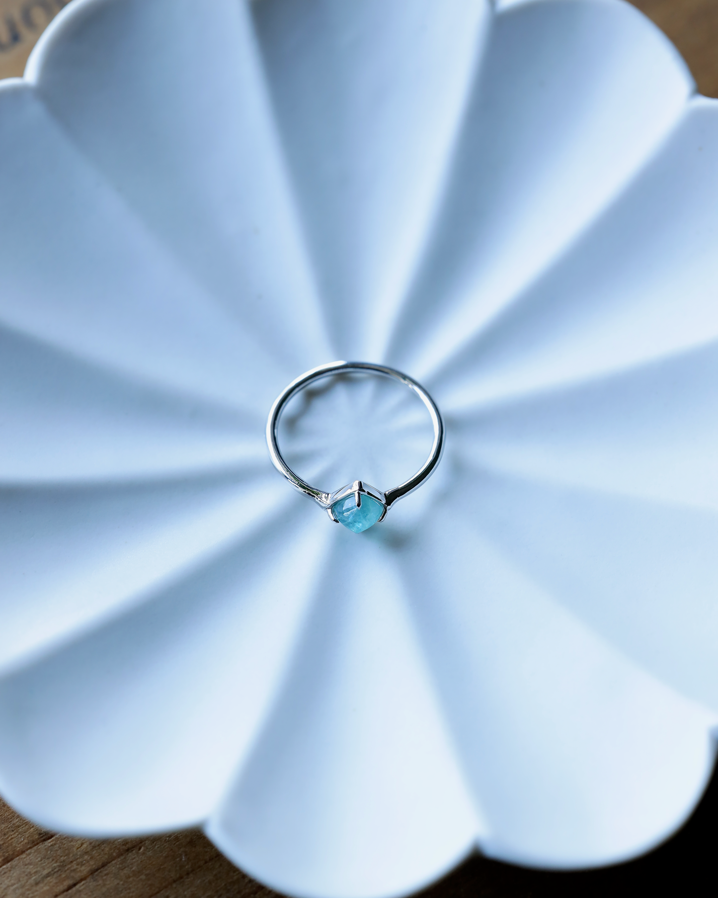 【店主手作り】グランディディエライトPtリング