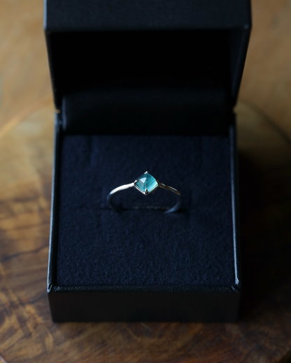 【店主手作り】グランディディエライトPtリング