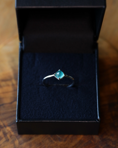 【店主手作り】グランディディエライトPtリング