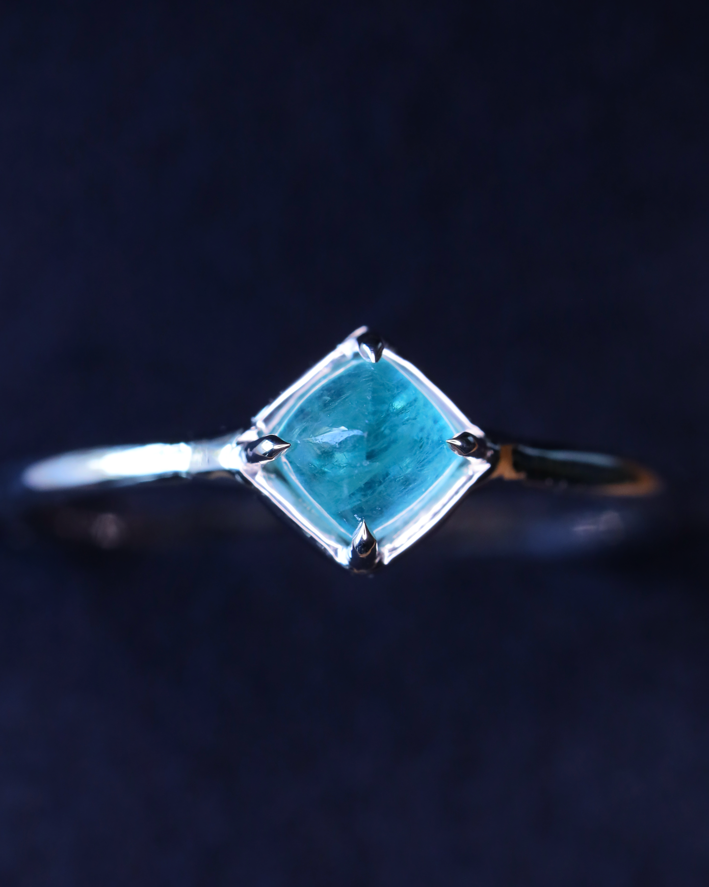 【店主手作り】グランディディエライトPtリング