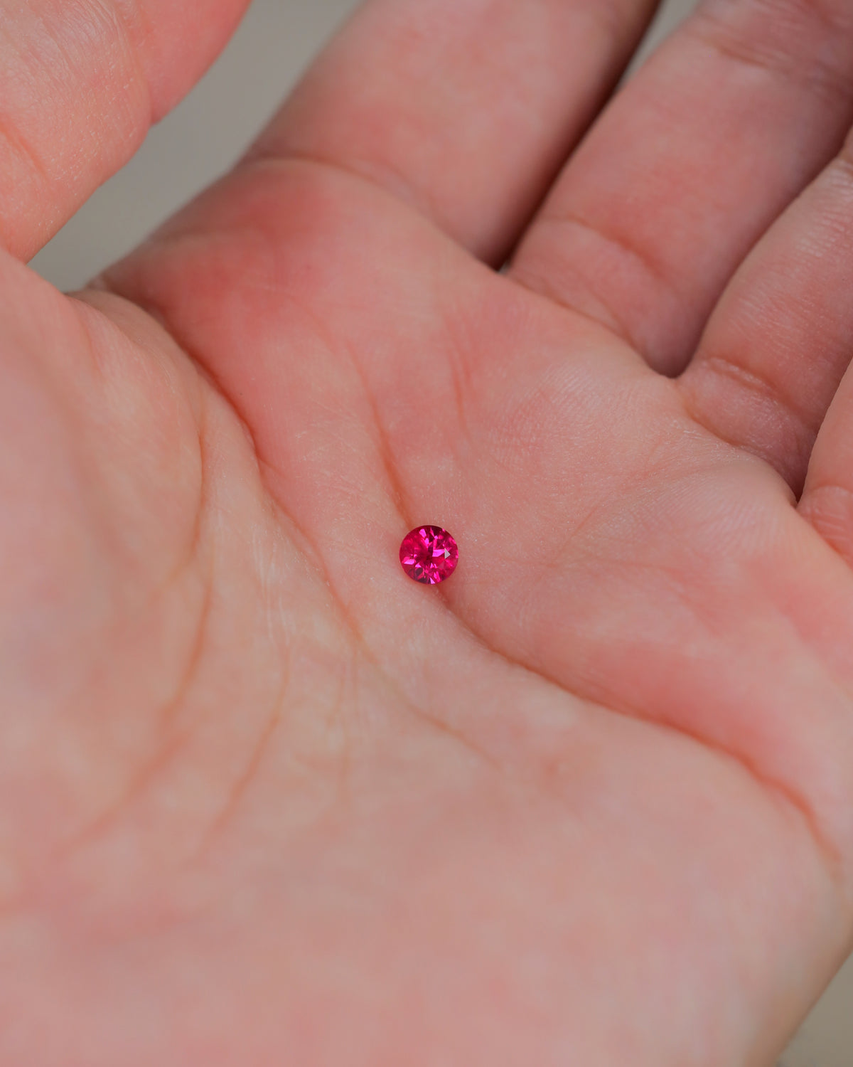 ビルマ産ルビー　ルース　0.28ct