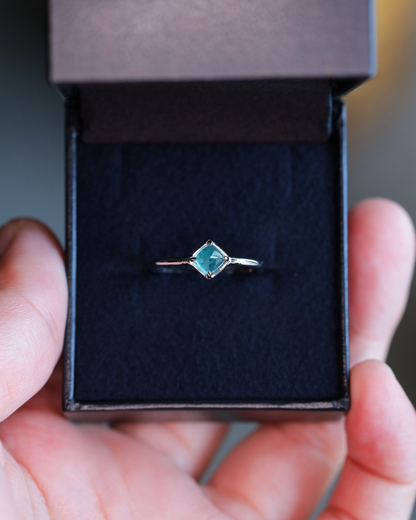 【店主手作り】グランディディエライトPtリング