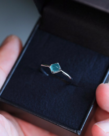 【店主手作り】グランディディエライトPtリング