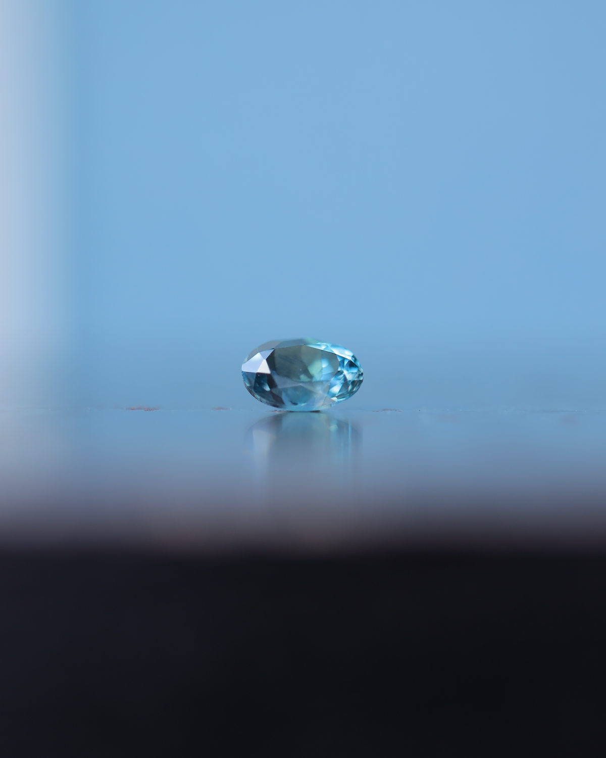 モンタナサファイア　ルース　0.89ct
