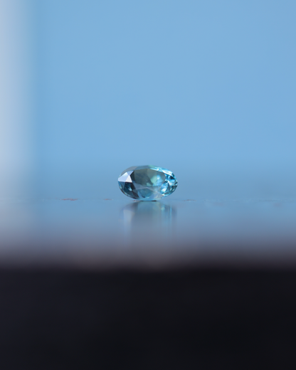 モンタナサファイア　ルース　0.89ct