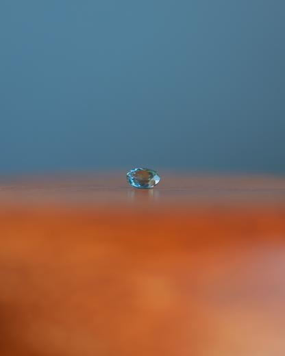 モンタナサファイア　ルース　0.89ct