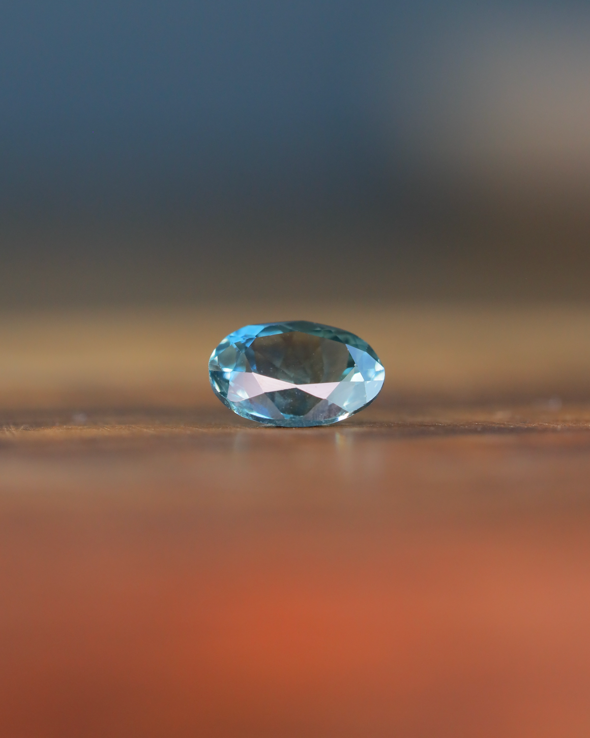 モンタナサファイア　ルース　0.89ct