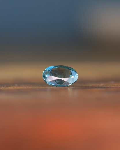 モンタナサファイア　ルース　0.89ct