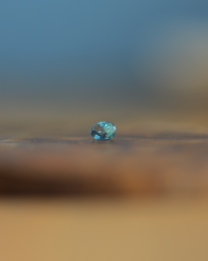 モンタナサファイア　ルース　0.89ct