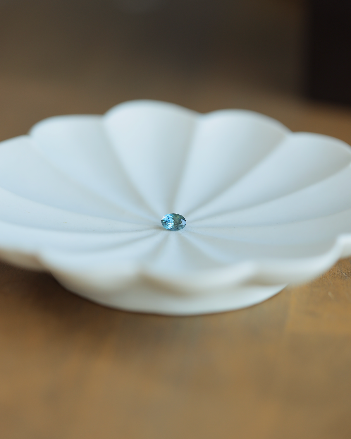 モンタナサファイア　ルース　0.89ct