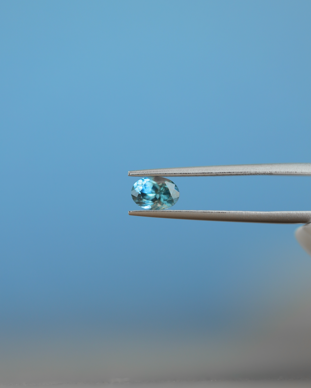 モンタナサファイア　ルース　0.89ct