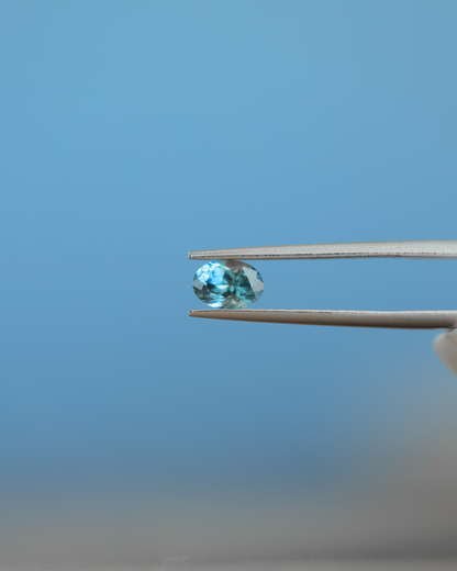 モンタナサファイア　ルース　0.89ct