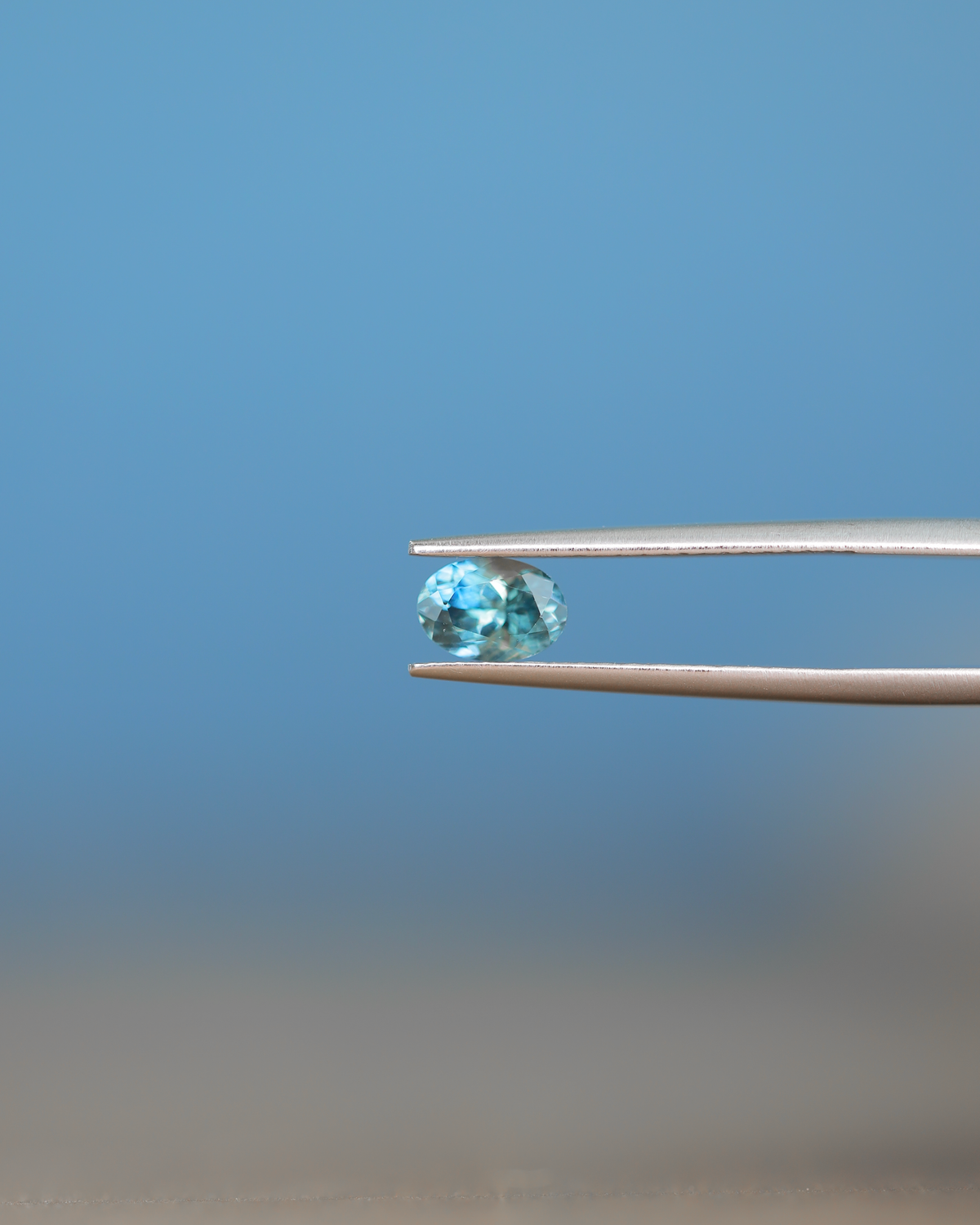 モンタナサファイア　ルース　0.89ct