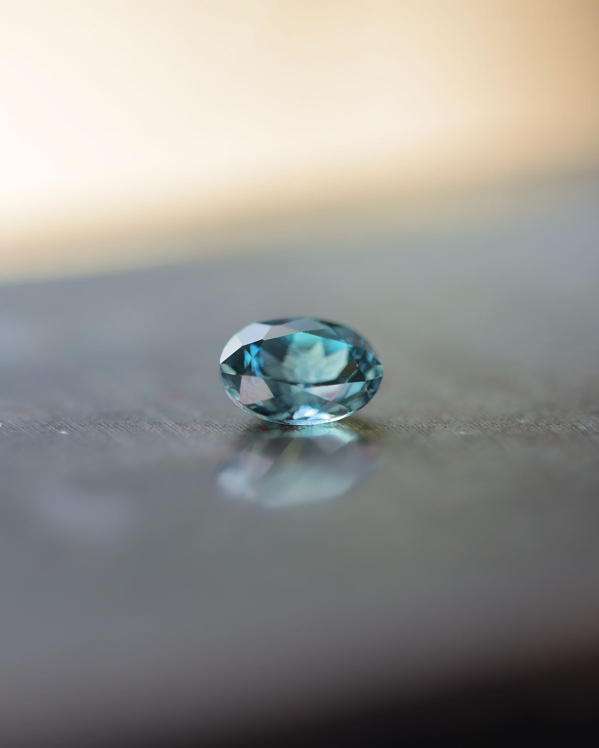 モンタナサファイア　ルース　0.89ct