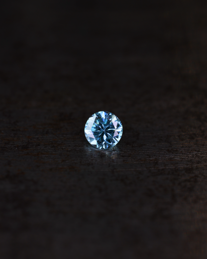 アイスブルーダイヤモンド　ルース　0.1ct