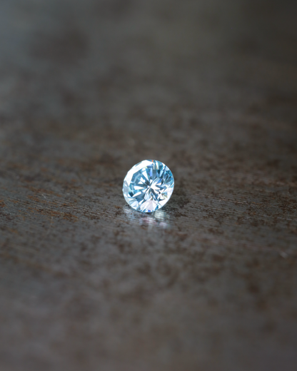 アイスブルーダイヤモンド　ルース　0.1ct