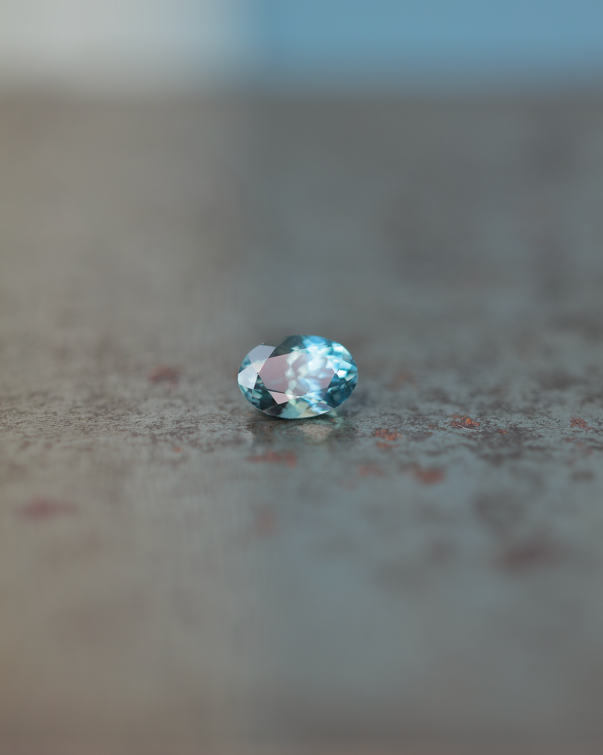 モンタナサファイア　ルース　0.89ct