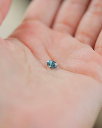 モンタナサファイア　ルース　0.89ct