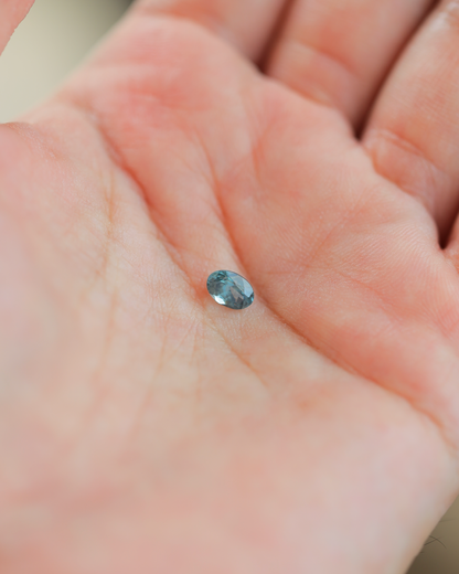 モンタナサファイア　ルース　0.89ct