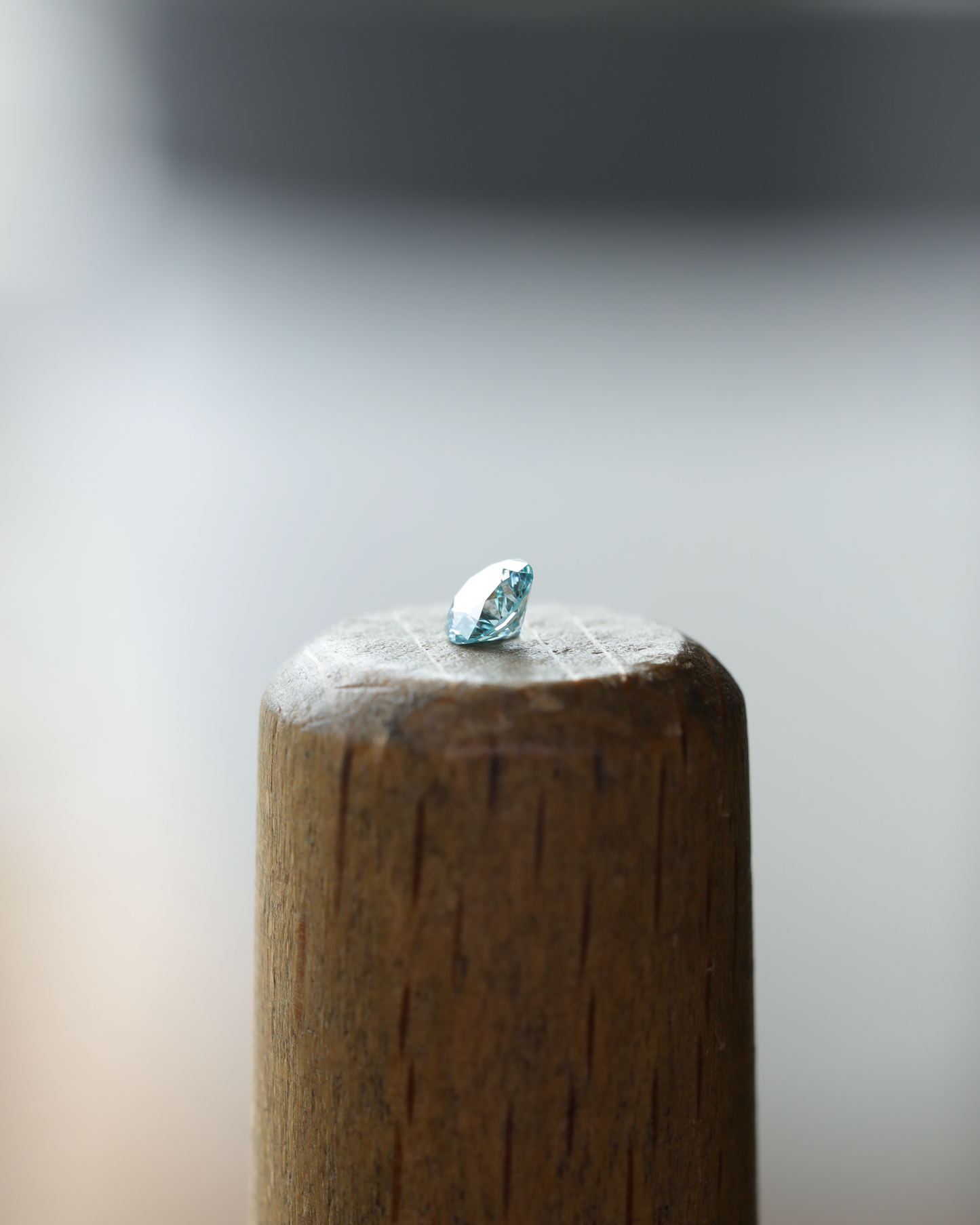 アイスブルーダイヤモンド　ルース　0.11ct