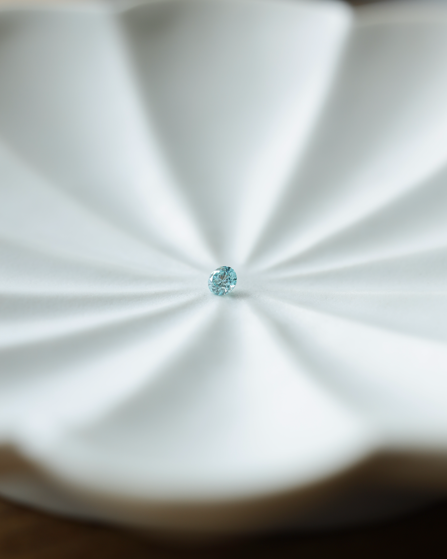 アイスブルーダイヤモンド　ルース　0.11ct