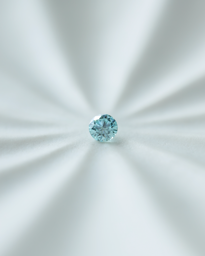 アイスブルーダイヤモンド　ルース　0.11ct