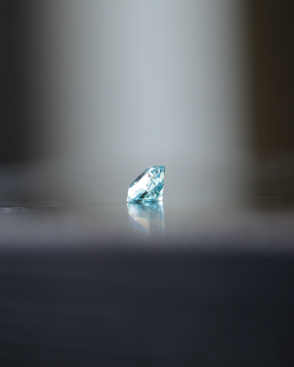 アイスブルーダイヤモンド　ルース　0.11ct