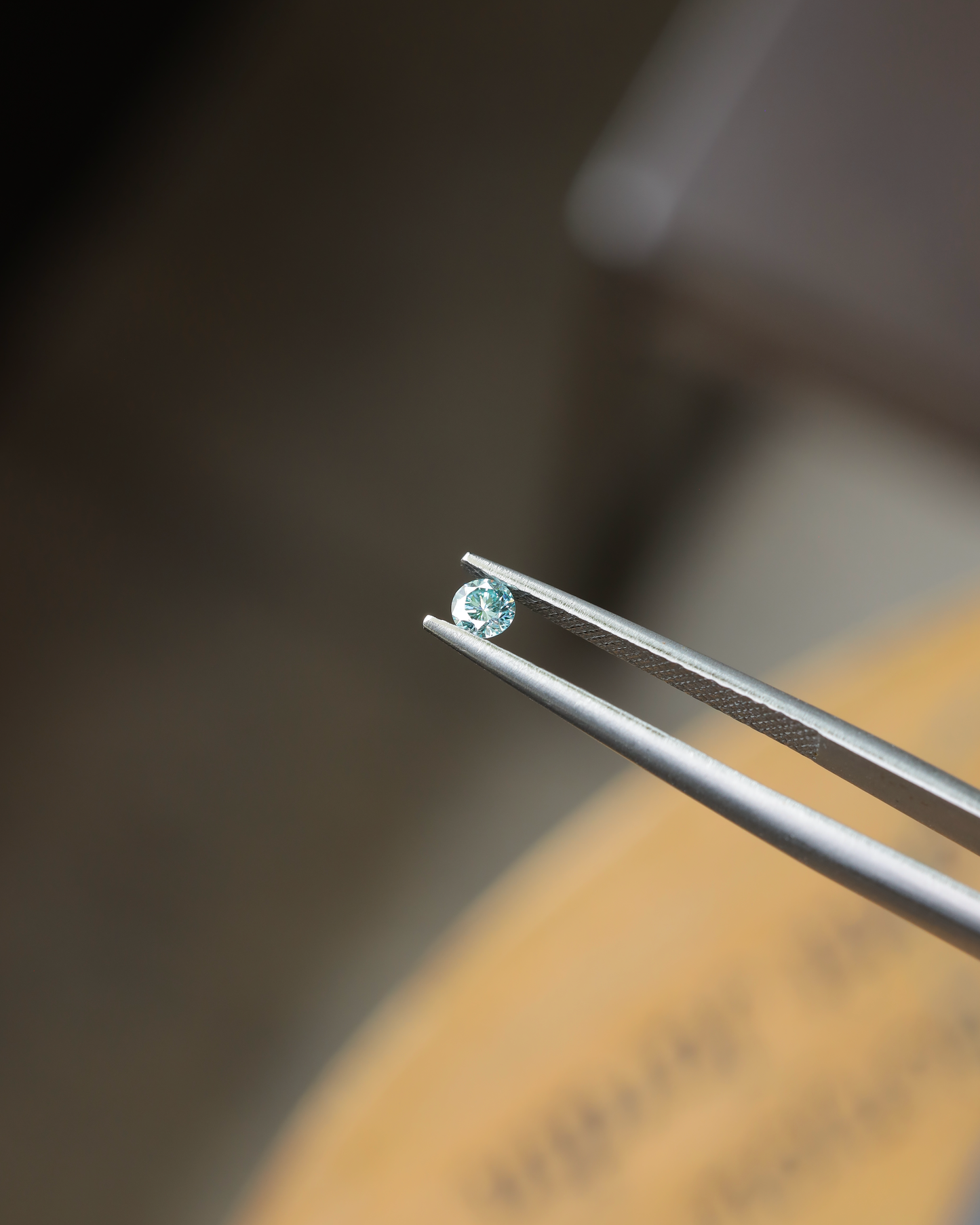 アイスブルーダイヤモンド　ルース　0.11ct