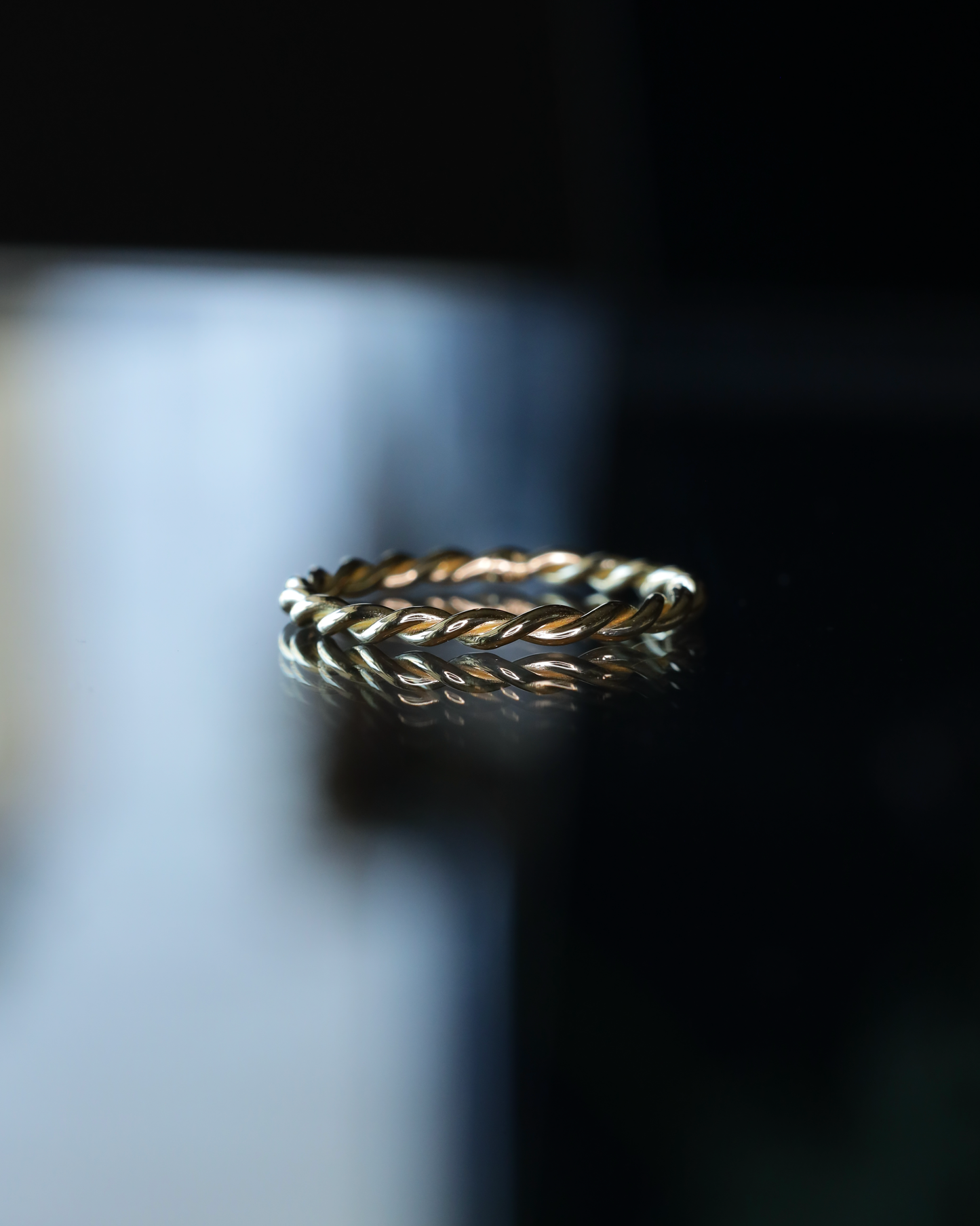 【店主手作り】K18しめ縄リング