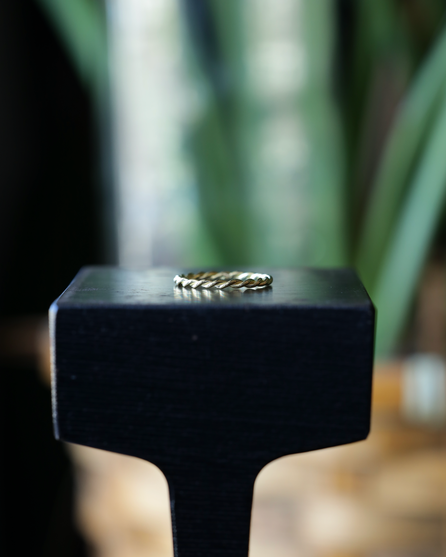 【店主手作り】K18しめ縄リング