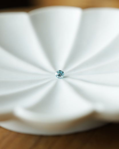 アイスブルーダイヤモンド　ルース　0.2ct